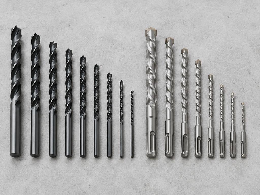 Illustrative image of drill bits